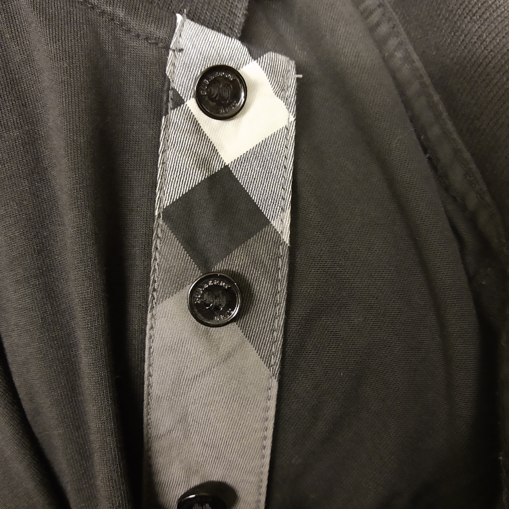 Burberry Brit Black Cotton Shirt - Picture 4 of 5